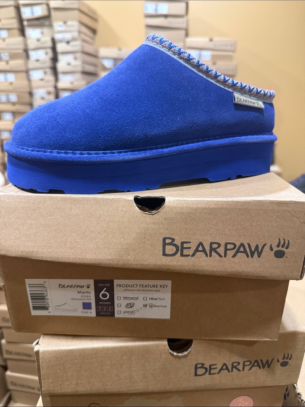 Bearpaw Martis Ultramarine slippers